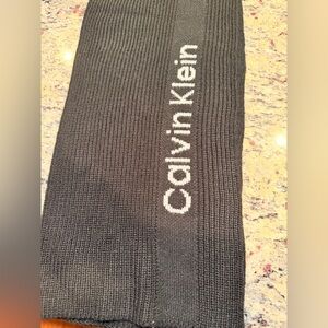 Calvin Klein Charcoal Knit Scarf. Never worn.